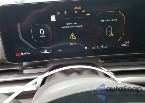 2025 Kia Carnival Sx z USA, uszkodzony, nr VIN KNDNE5K33S6490347